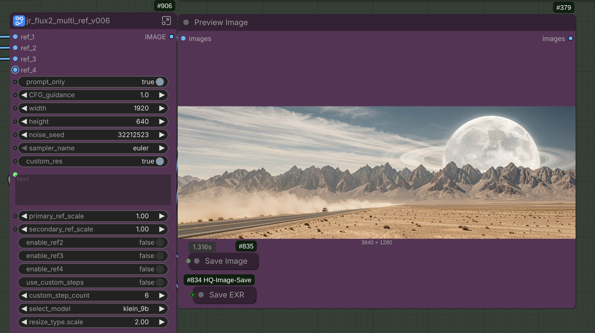 Granular VFX Node Control